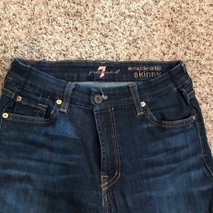 7 for all mankind skinny jeans